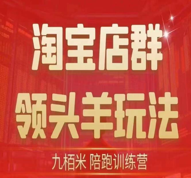 九栢米-淘宝店群引导者游戏的玩法，教给大家所有淘宝店群引导者游戏的玩法以及精益化管理/最后蓝海/尾销等信息